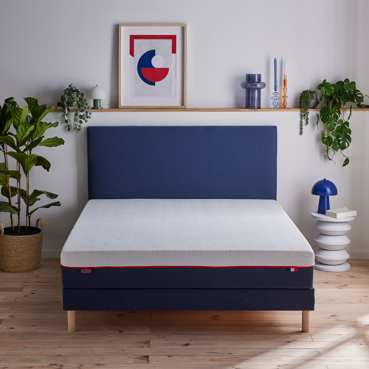 Ensemble - Matelas mi-ferme + sommier L'INCONTOURNABLE