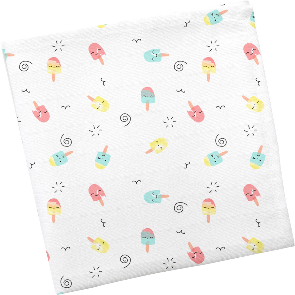 Maxi lange Bambou imprimé glace