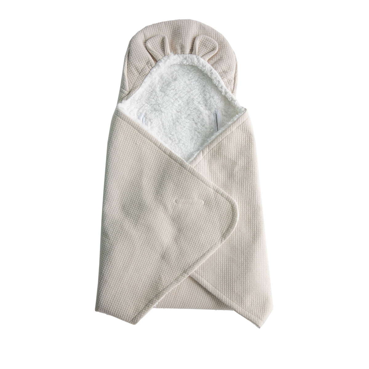 Couverture Nomade Fluffy - Galet