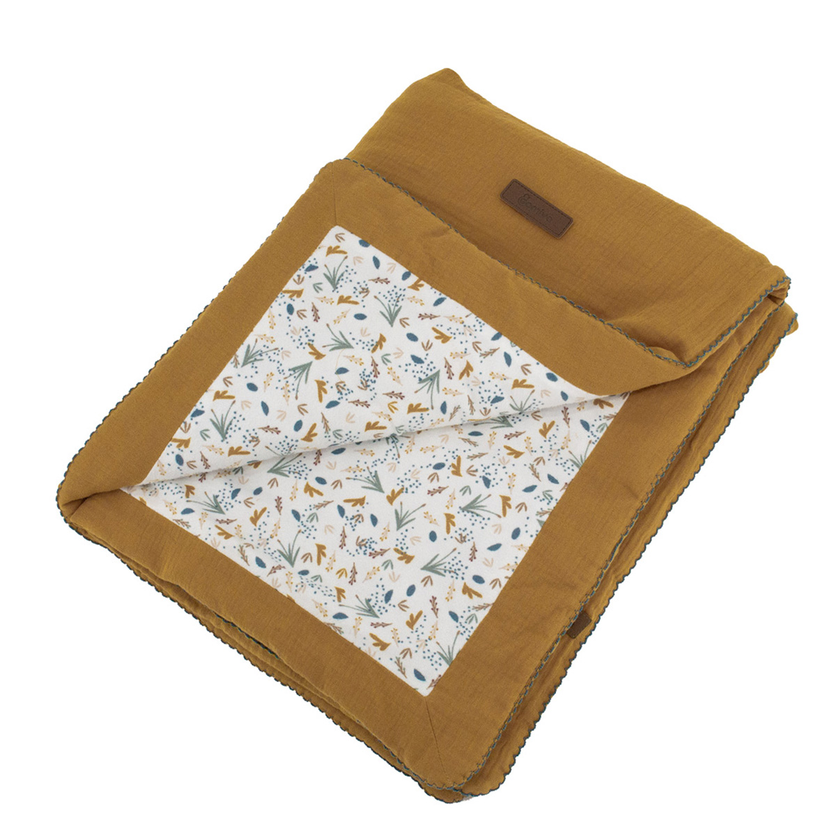 Couverture Double Face - Au fil de l'eau - Caramel