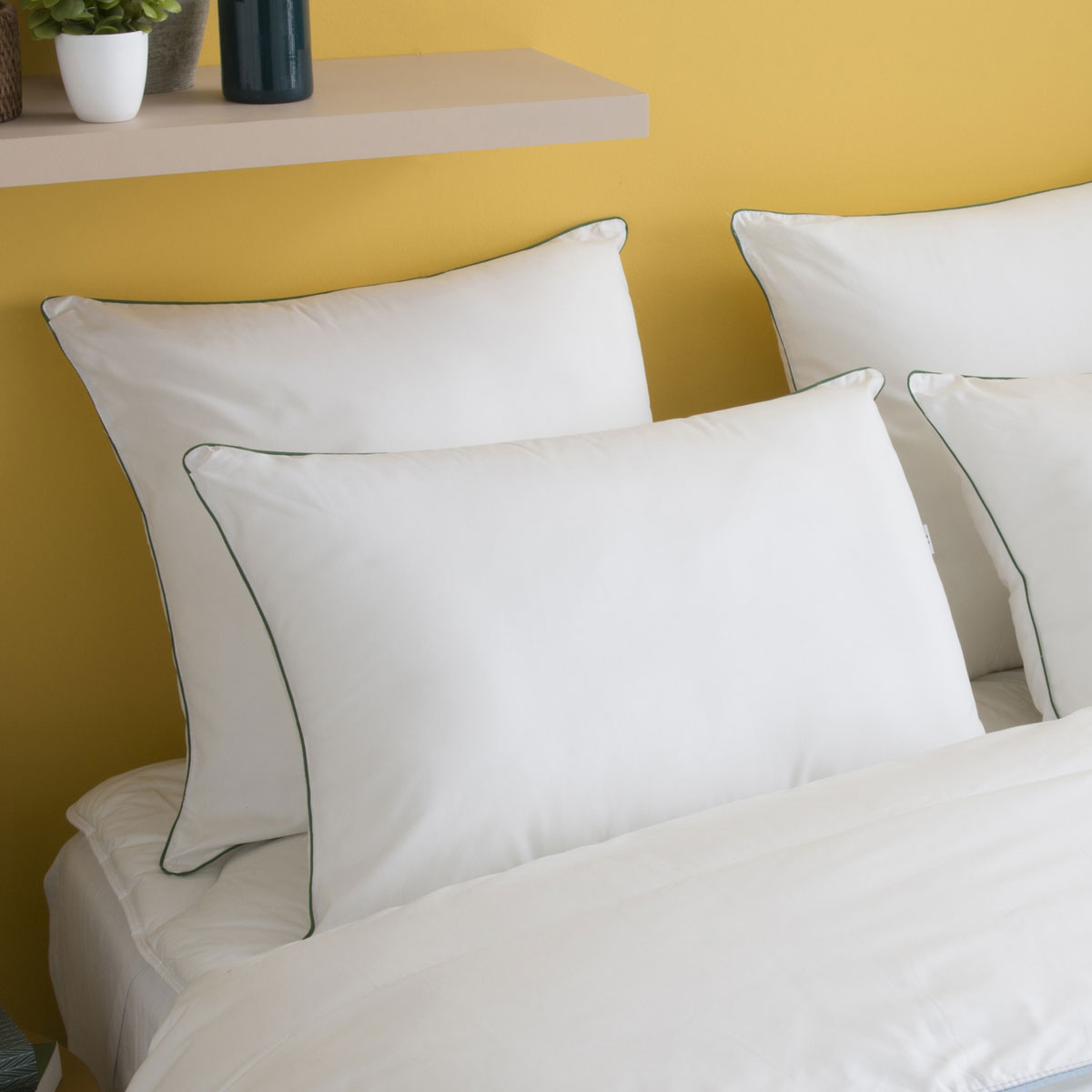 Oreiller FERME Respirant - Coton Tencel - André 