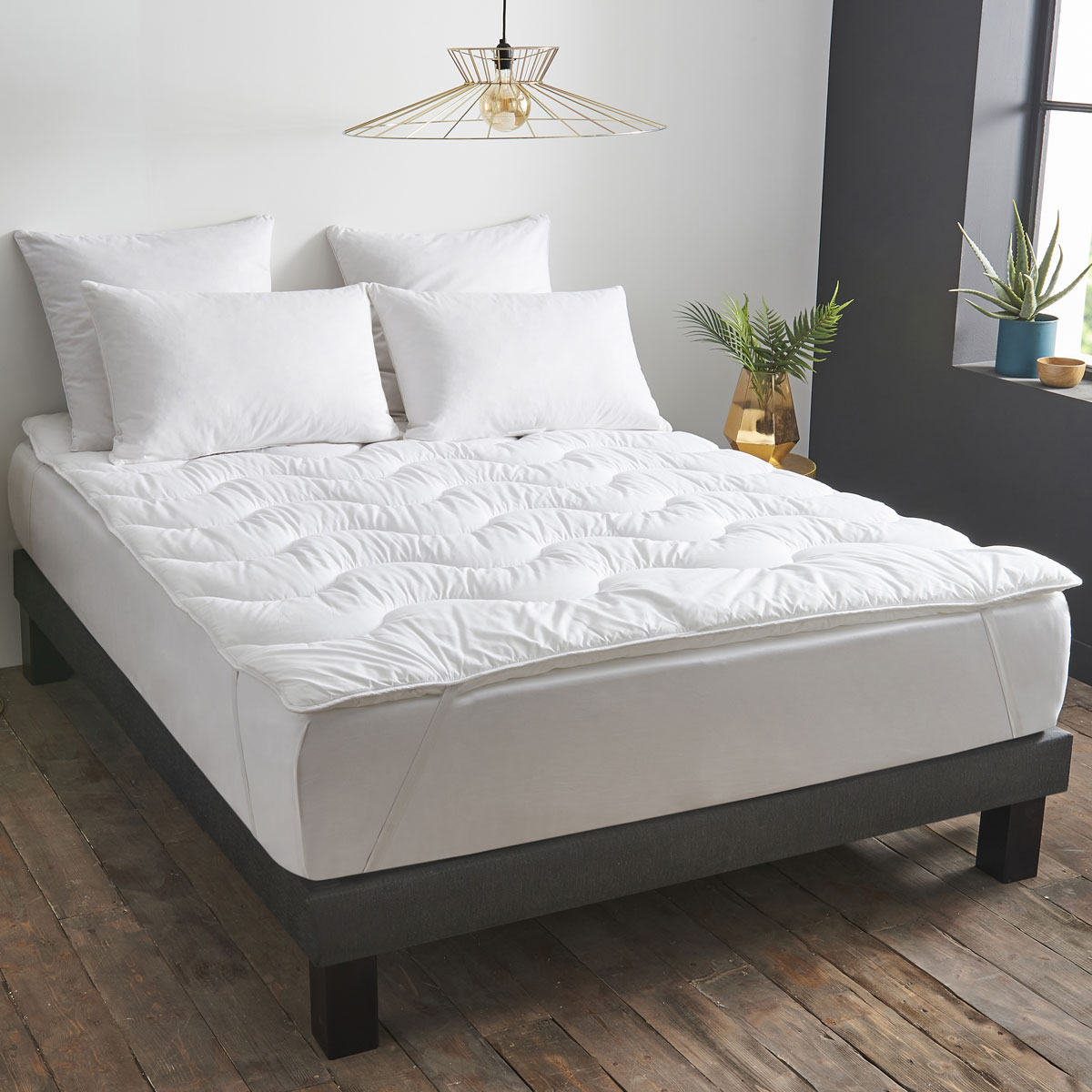 Surmatelas Gonflant Durable - Coton Bio - Théodore