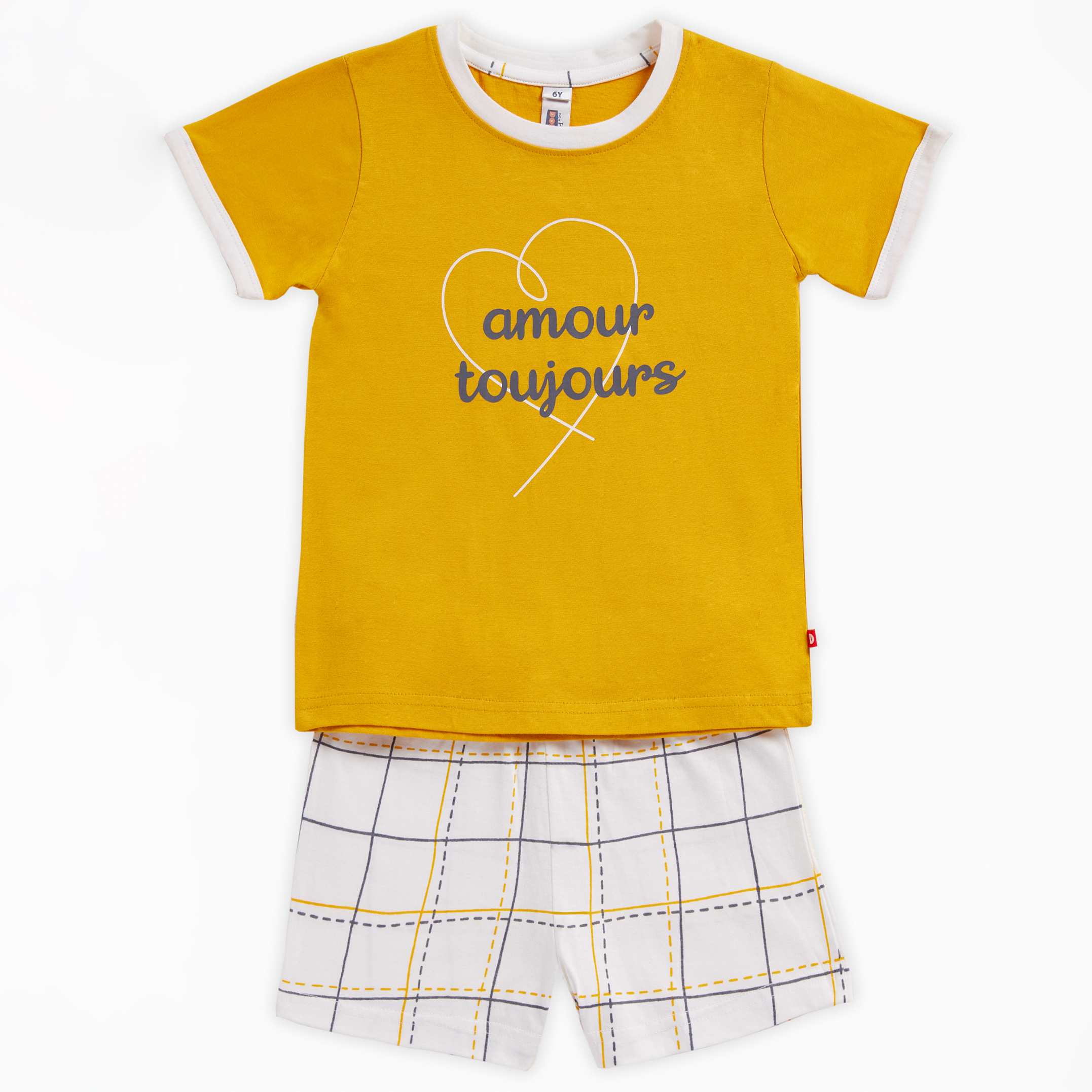 Pyjashort Enfant NINO Jaune