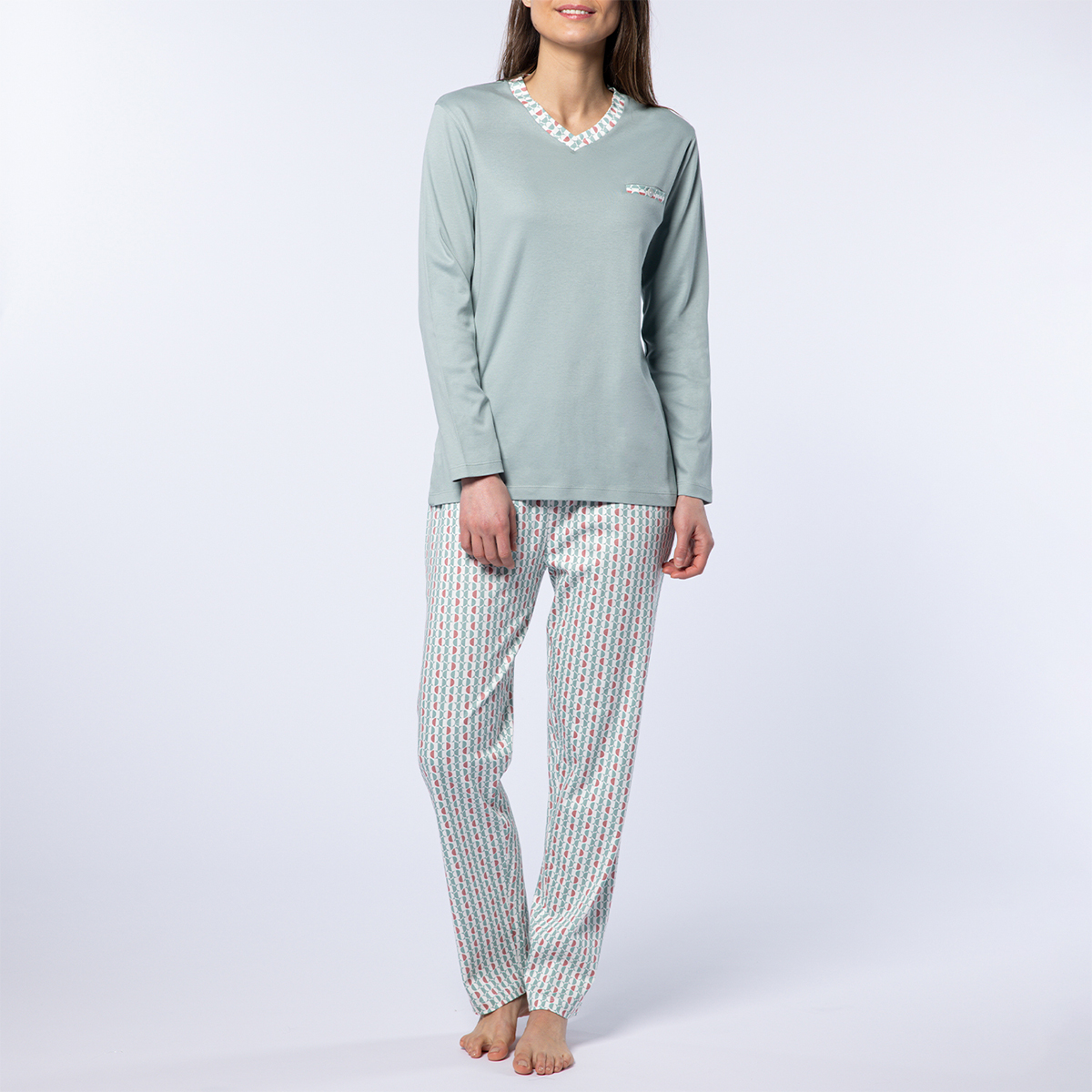 Pyjama femme mezzo menthe