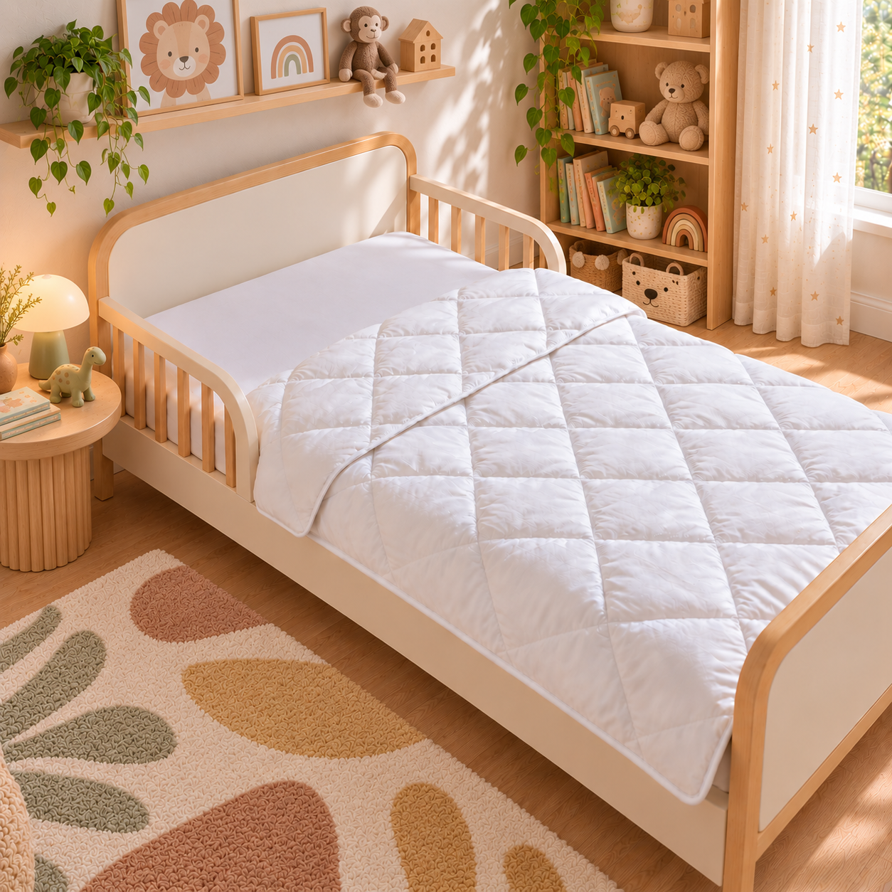 Couette Bébé enveloppe coton BIO - Légère