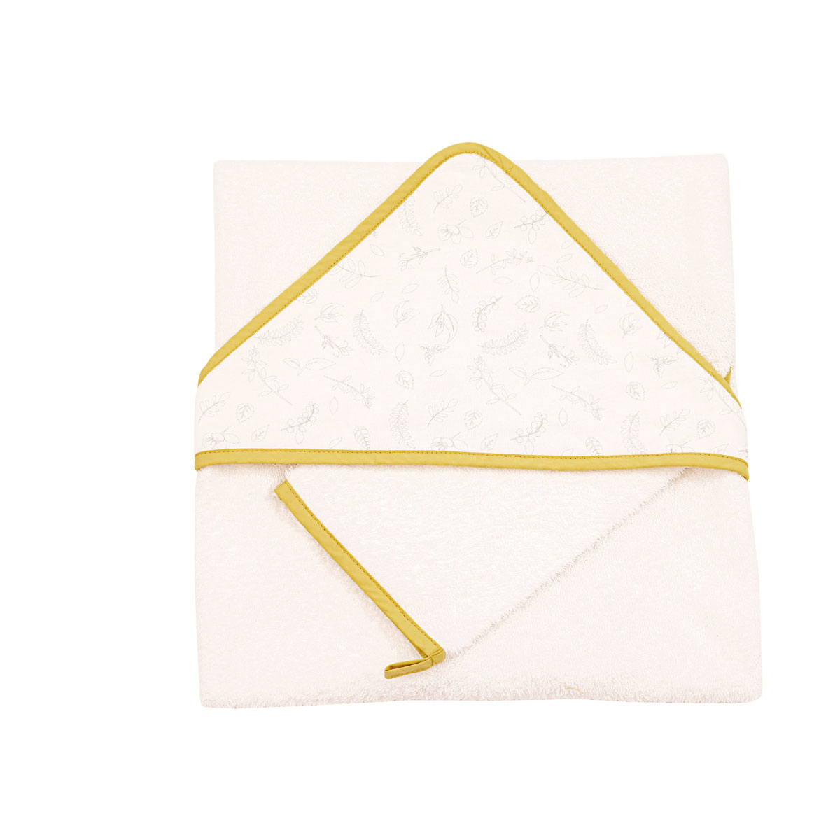 Coffret sortie de bain + gant Leafy Bunny  