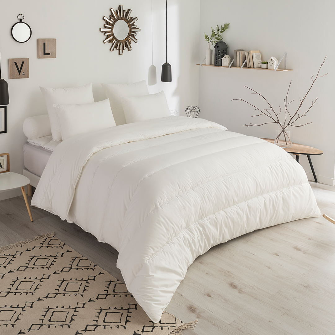 Couette Enveloppe Coton Bio - Bien-être 4 SAISONS