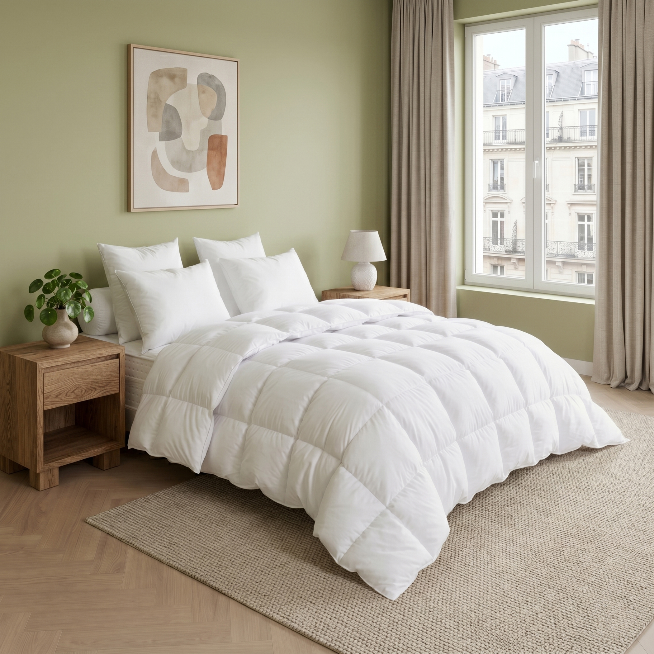 Couette Duvet Prestige 70% duvet d'oie - CHAUDE