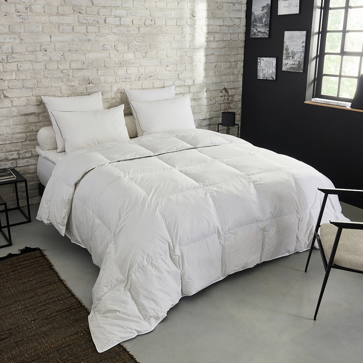Couette Premium Naturelle Tempérée - 30% duvet