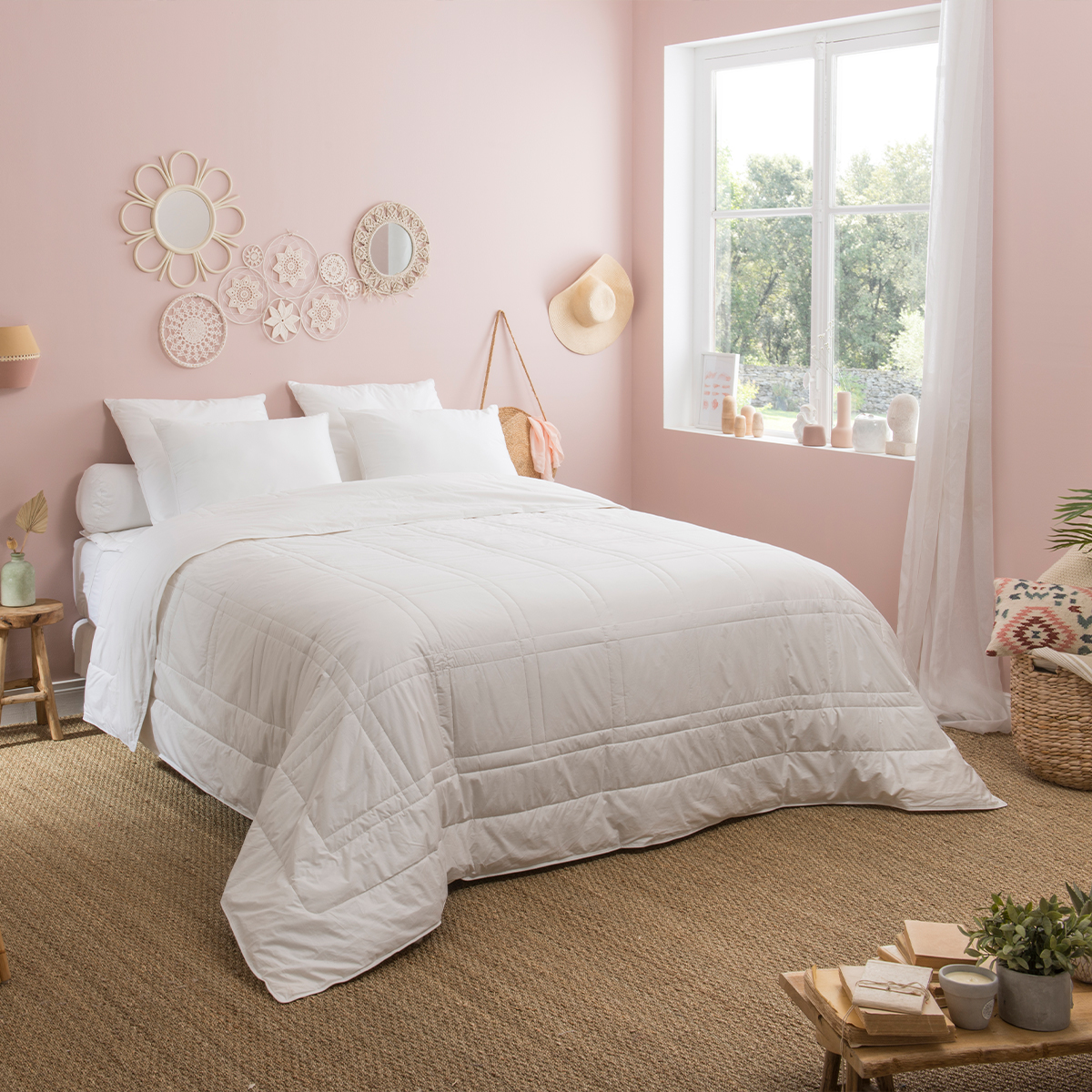 Couette Garnissage 100% Soie LEGERE