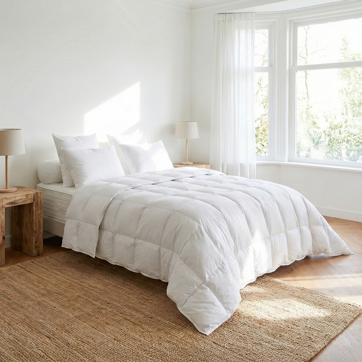 Couette Tradition Oie  - 70% Duvet - Légère