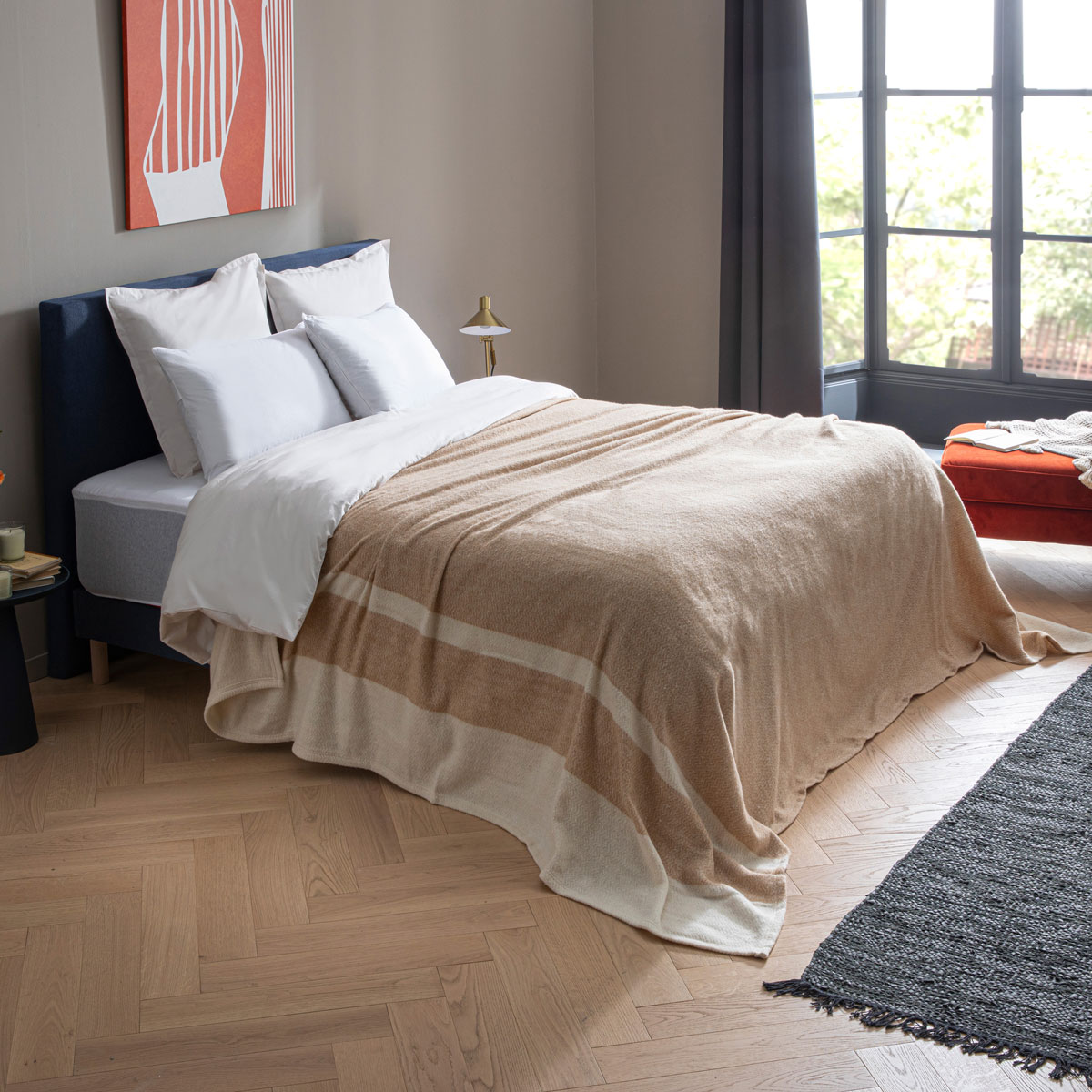 Couverture Lima Chanvre