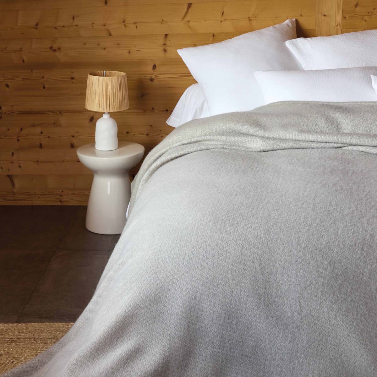 Couverture Pure Laine Souris