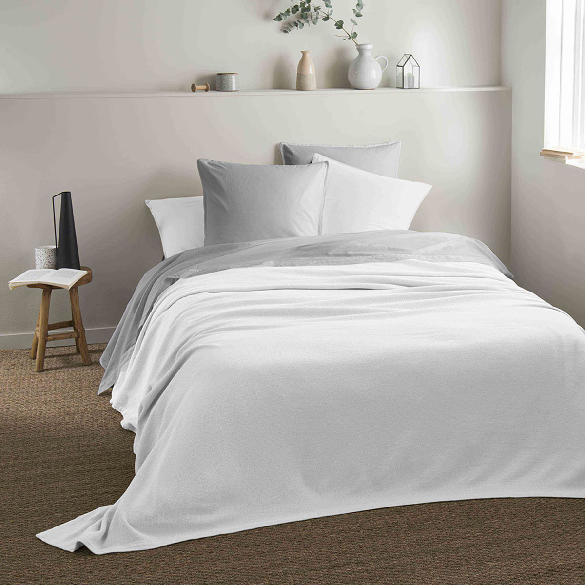 Dessus de lit RIVIERA Blanc