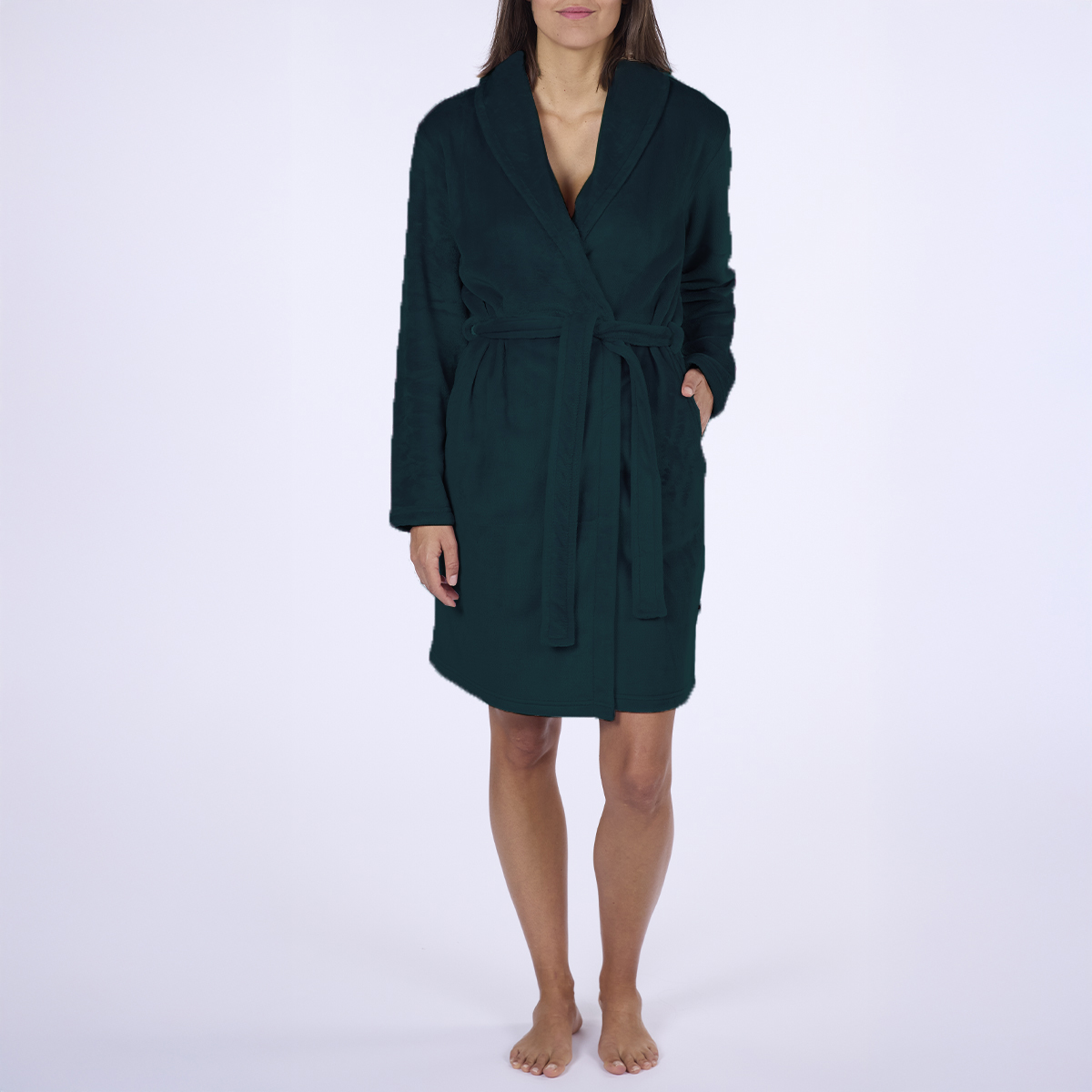 Peignoir polaire Femme MUST vert