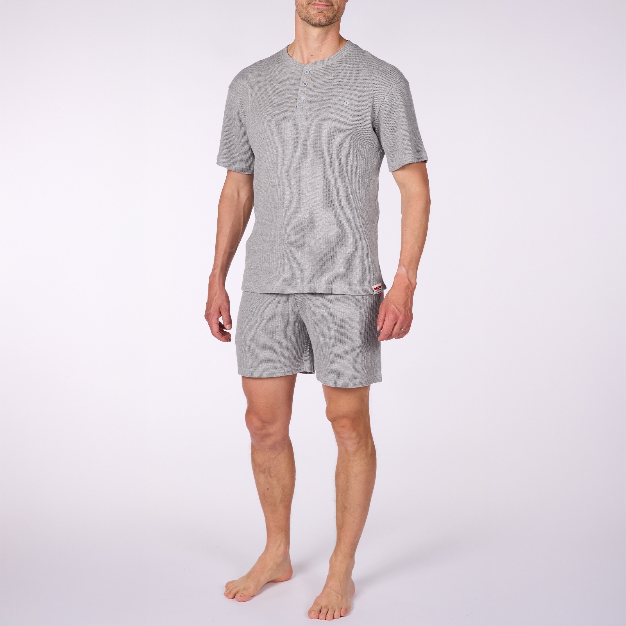 Pyjashort Homme MON BIEN ETRE Gris