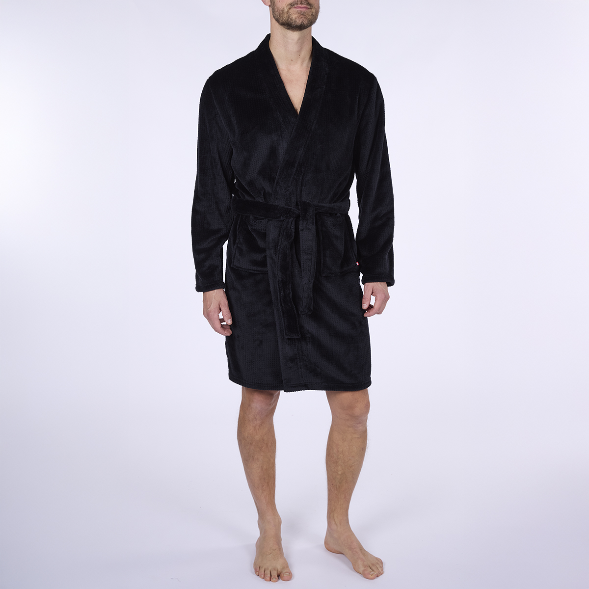 Peignoir polaire Homme ECLIPSE noir