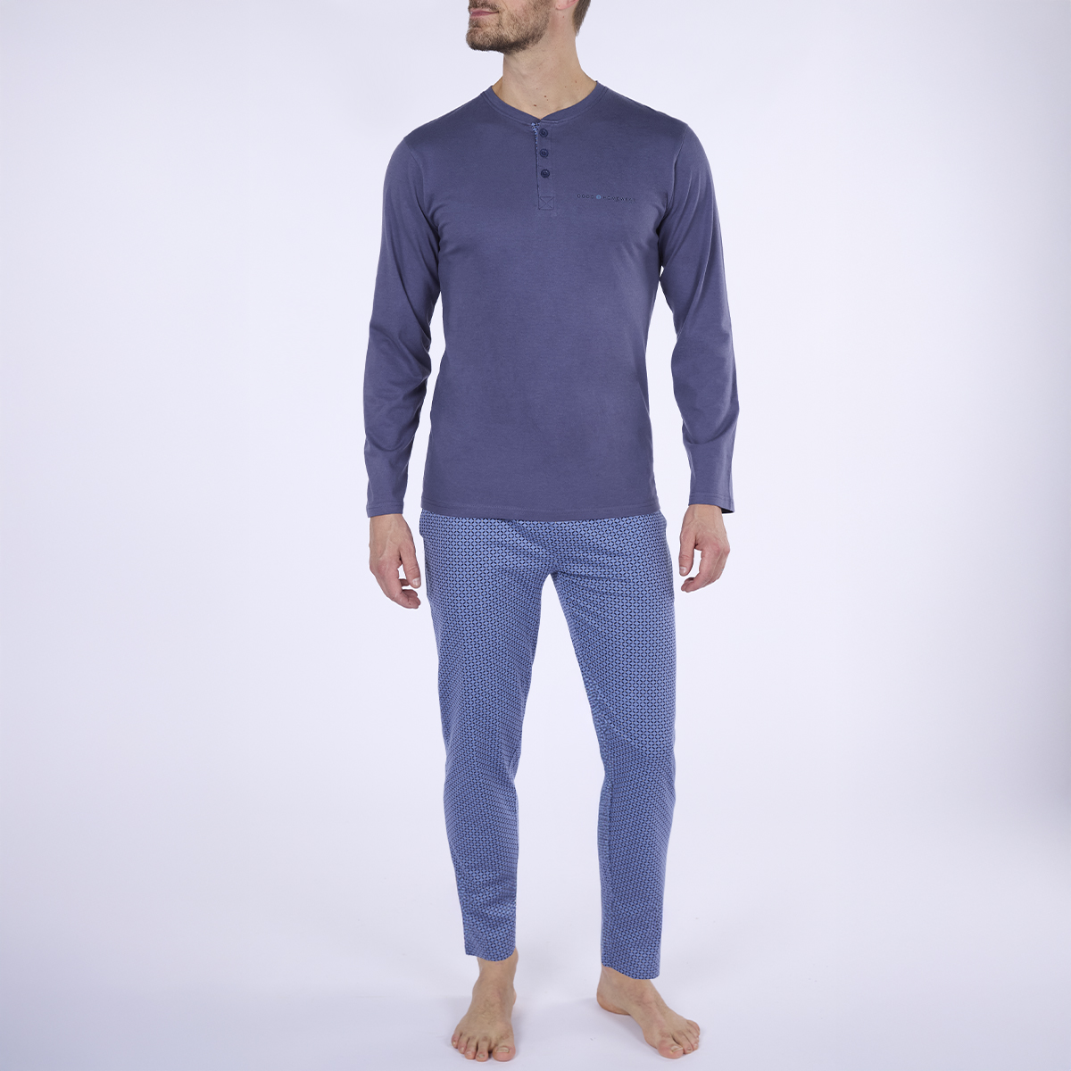 Pyjama Homme HERITAGE bleu