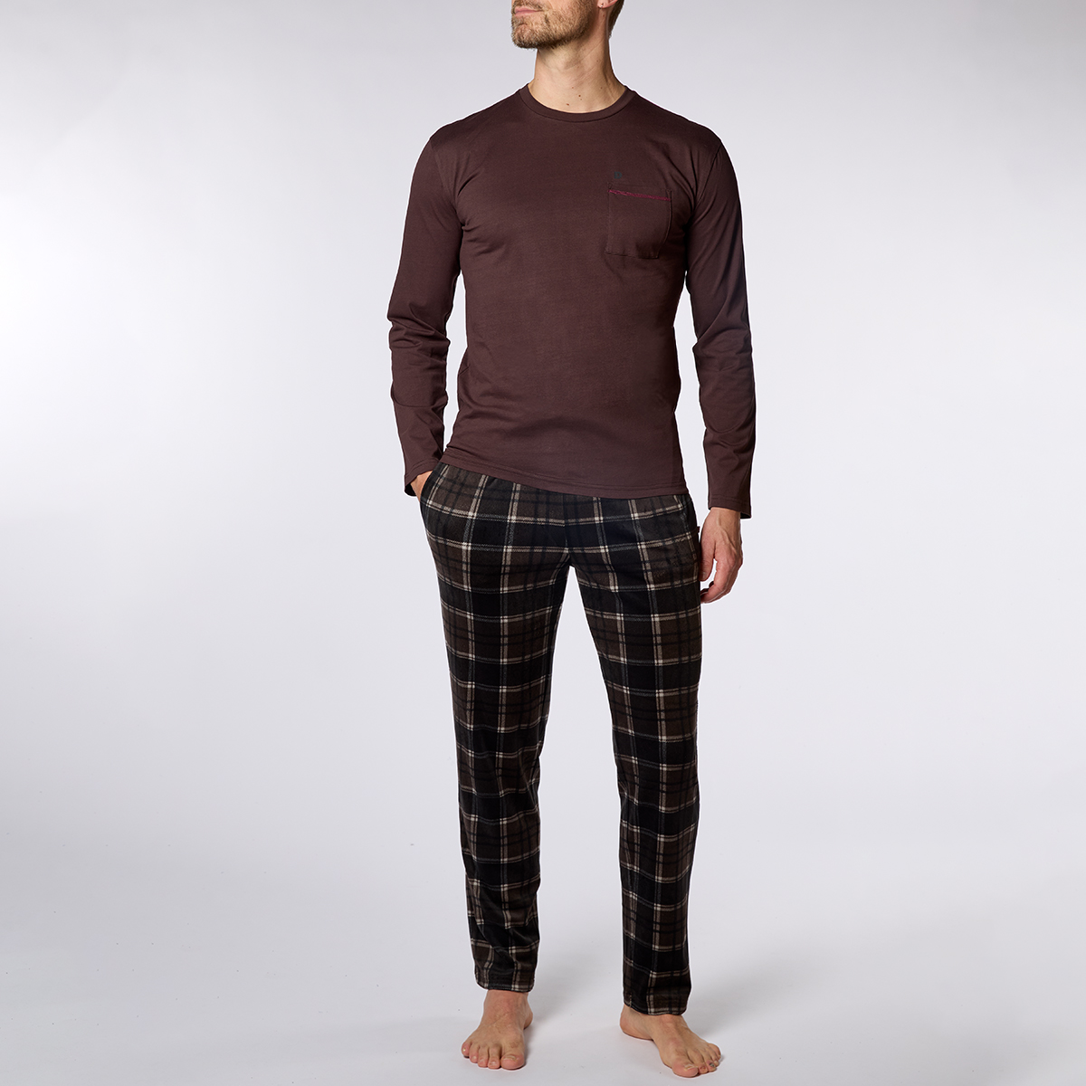Pyjama Homme INTENSE marron