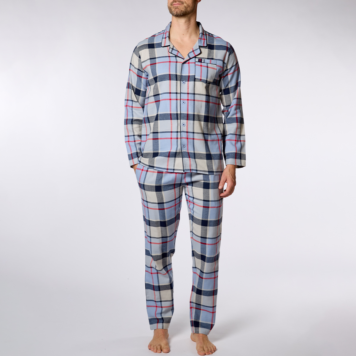 Pyjama Homme MARIN D'HIVER carreaux
