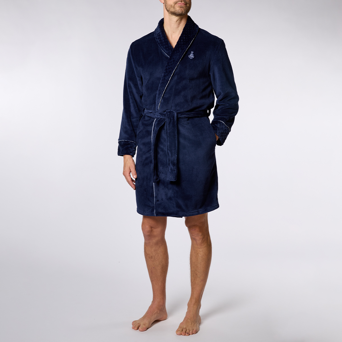 Peignoir Homme MARIN D'HIVER marine