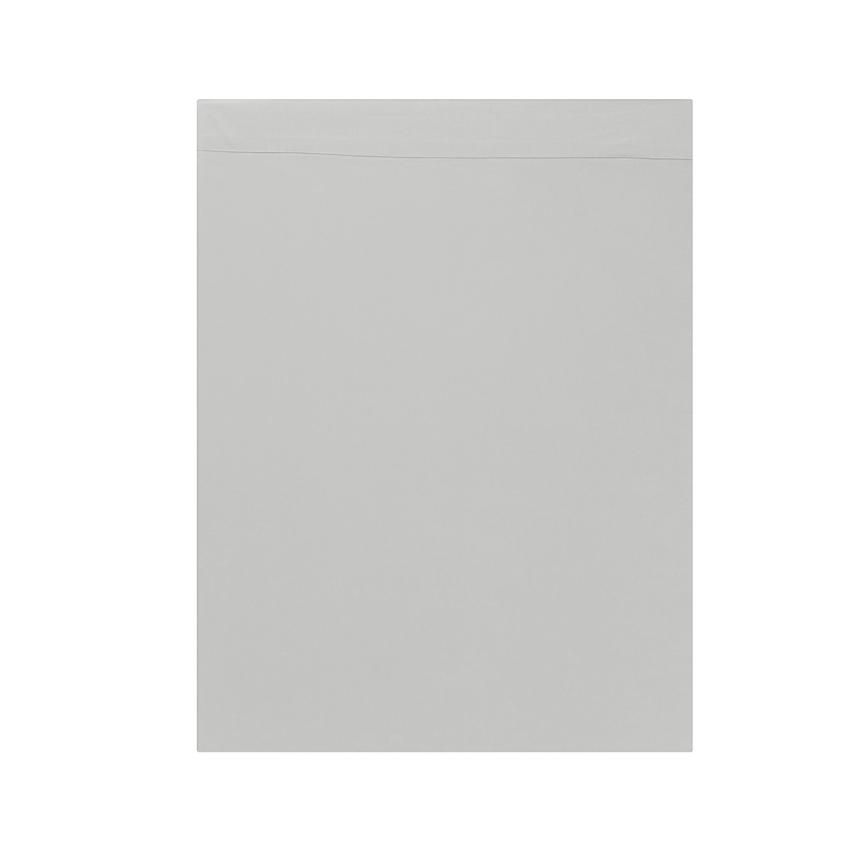 Drap plat Studio Coton Gris Perle