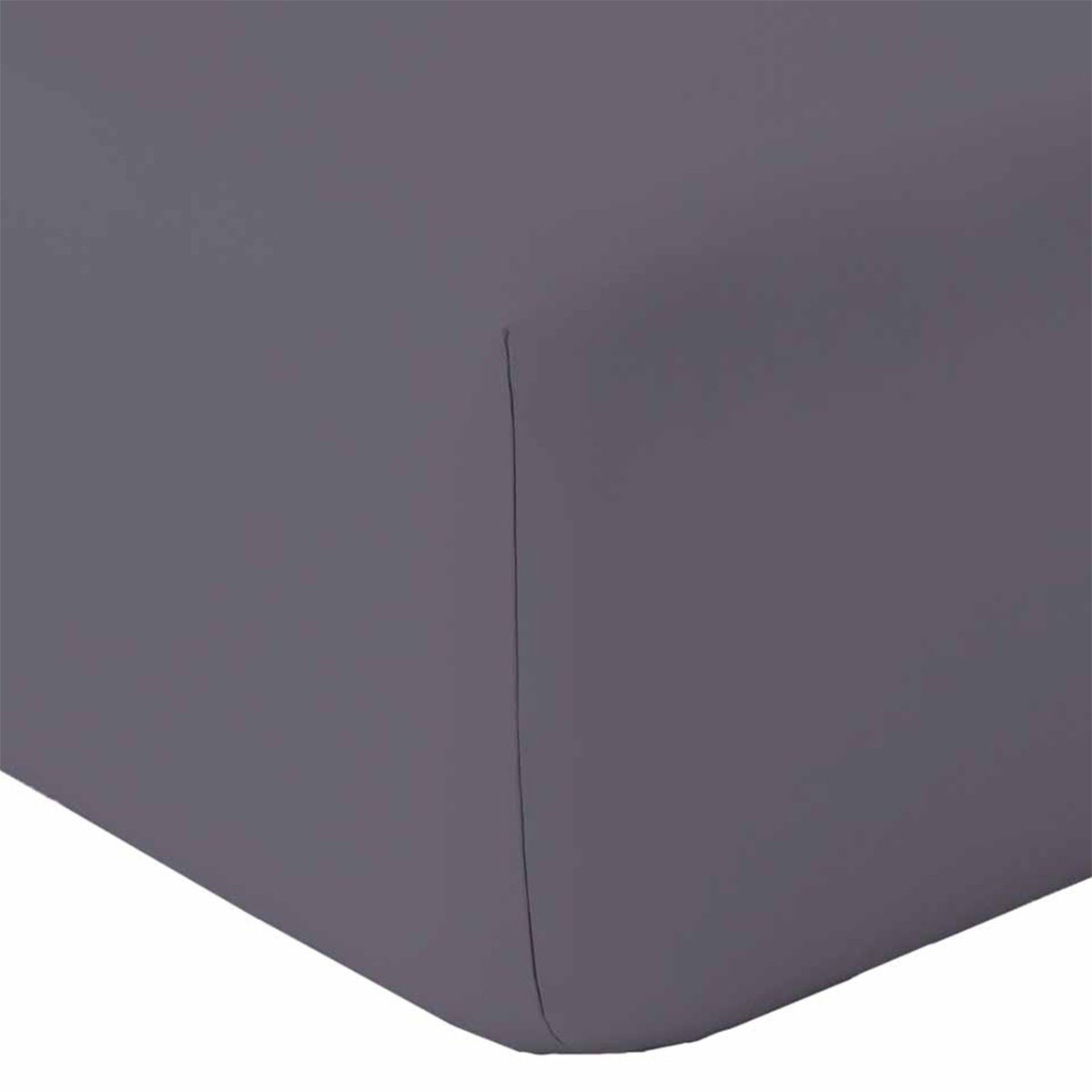 Drap housse duo ALABAMA Acier