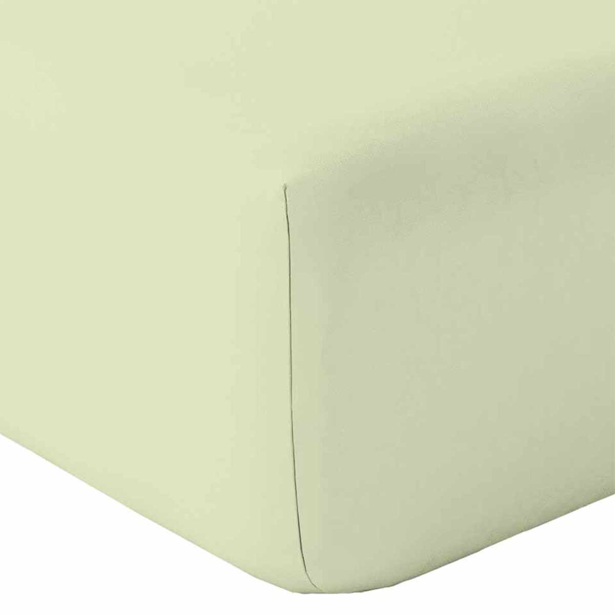 Drap housse duo ALABAMA Anis