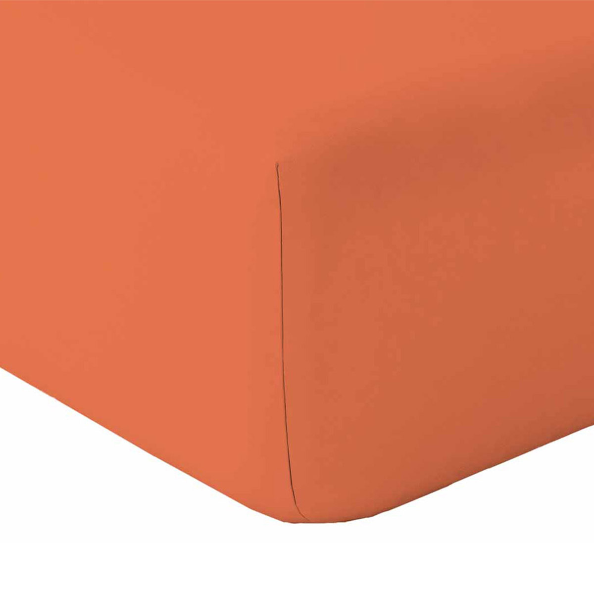 Drap housse duo ALABAMA Gingembre