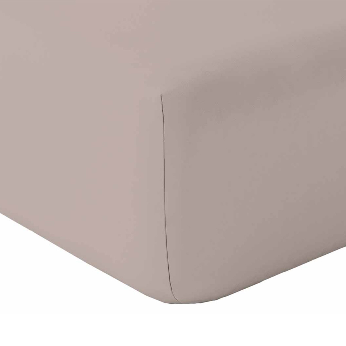 Drap housse ALABAMA Taupe