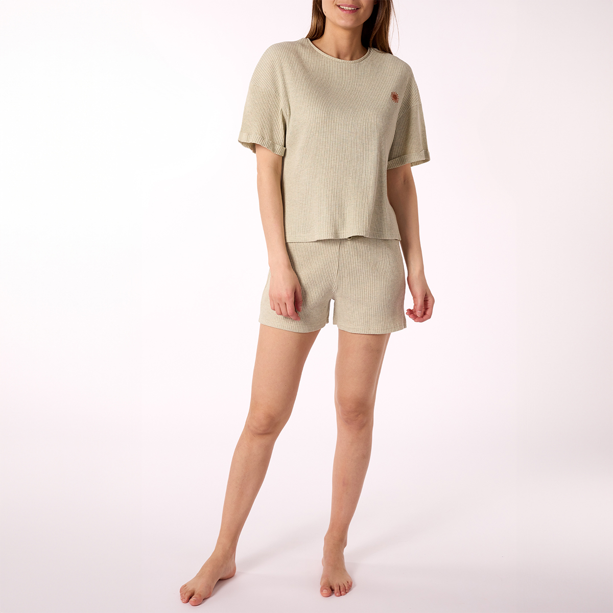 Pyjashort femme COSMIC COWGIRL vert