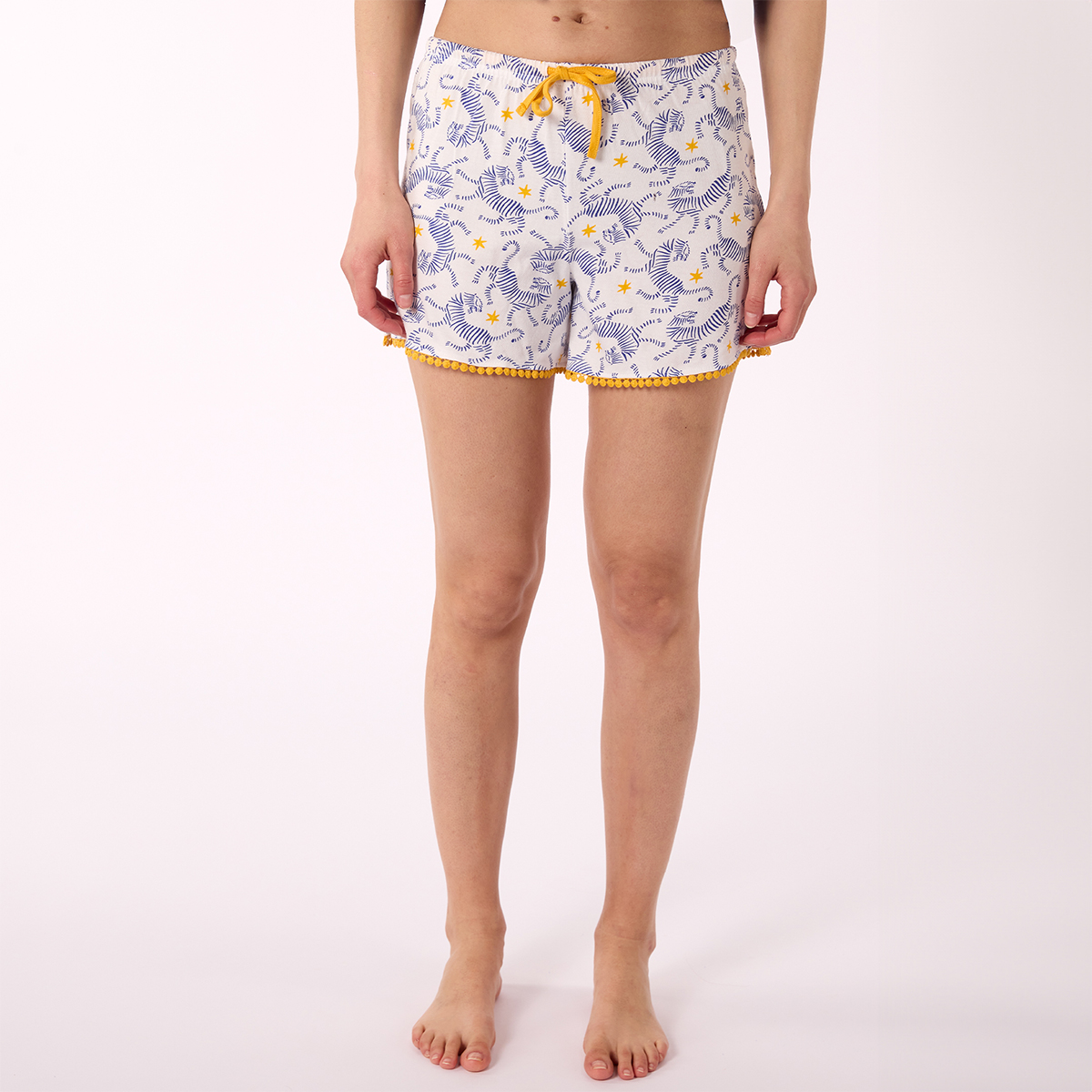 Short femme GHANA jaune