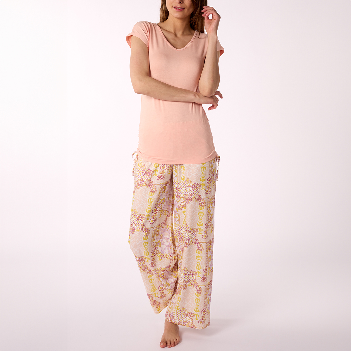 Pyjama femme KAWANDI rose