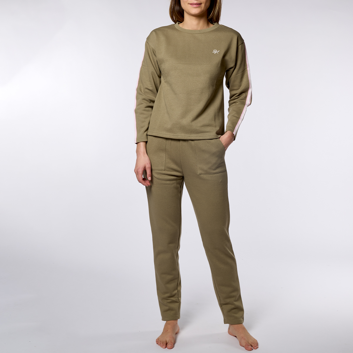 Pyjama femme KAKI SPIRIT vert