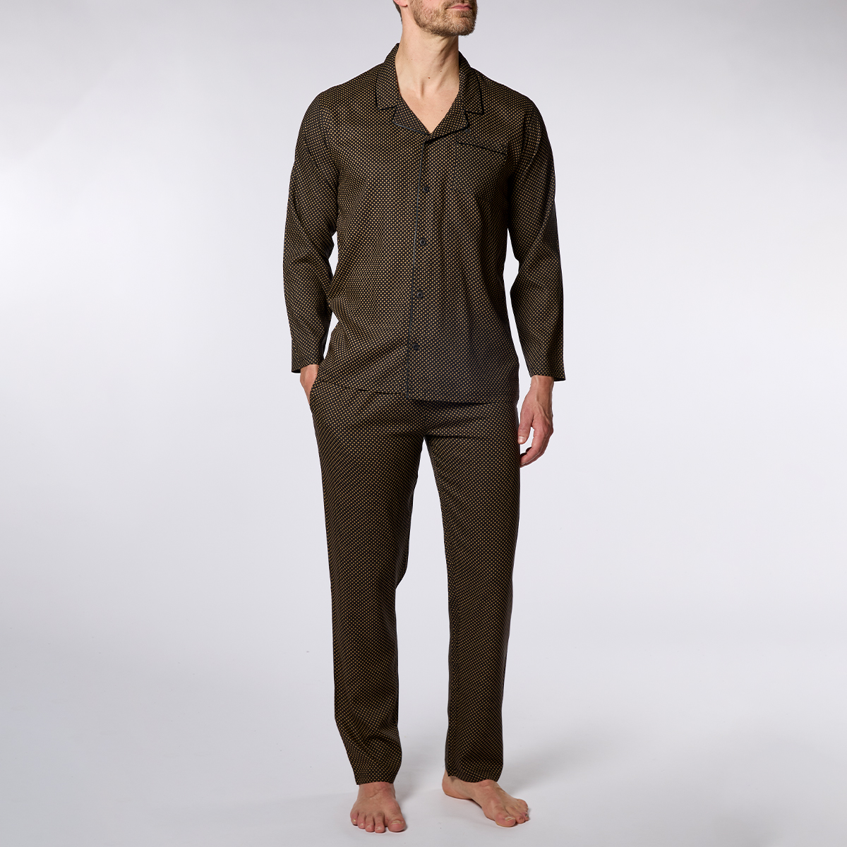 Pyjama homme SONGE BOISE imprime
