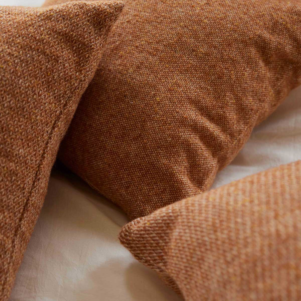 Housse de coussin UZES Terre brulée