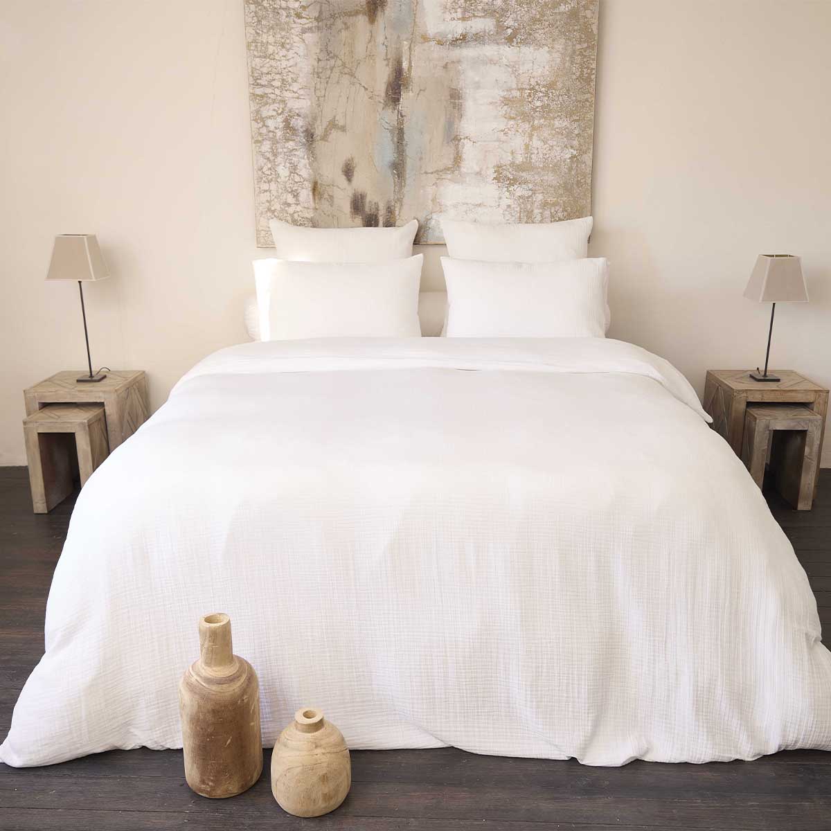 Housse de couette CASSIS Blanc