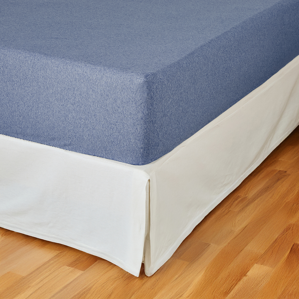 Protège matelas 2 en 1 imperméable Bleu