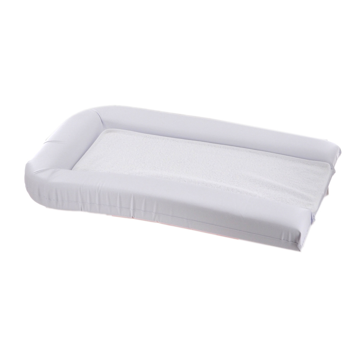 Matelas à langer + eponges amovibles Blanc