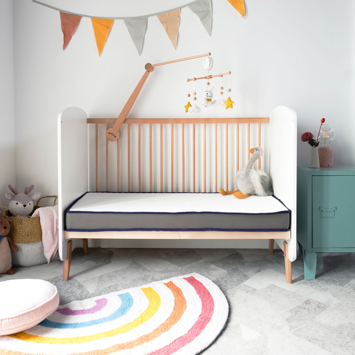 Matelas bébé Etapes évolutif - stature enfant - DEHOUSSABLE
