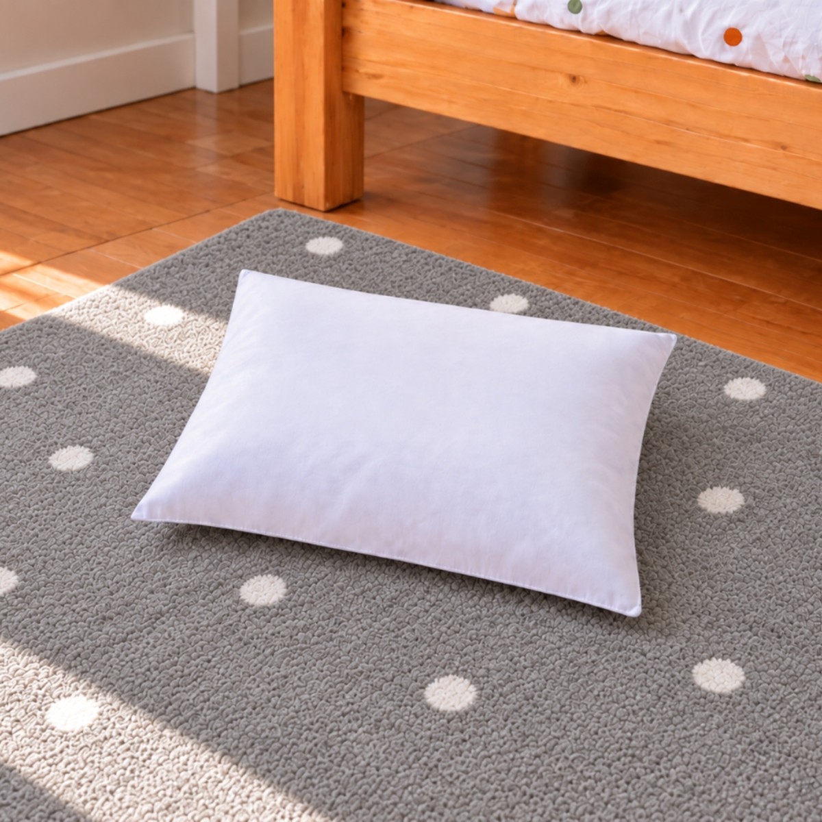 Oreiller Bébé enveloppe coton BIO - Moelleux