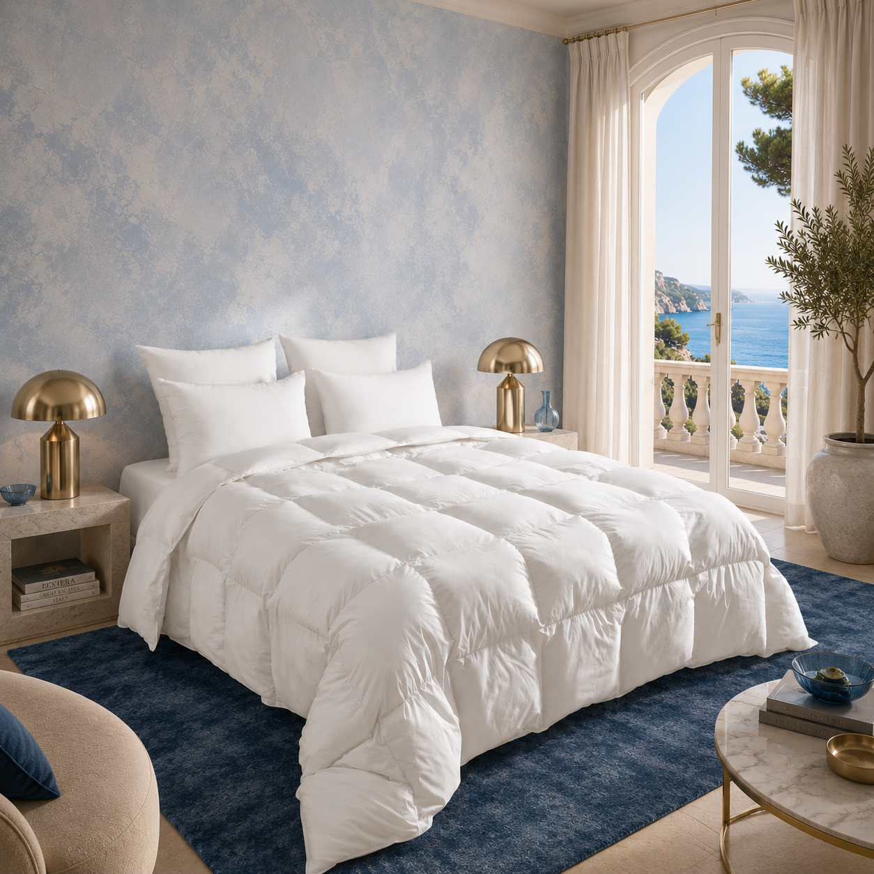 Couette Naturelle 40% duvet de canard - Tempérée 