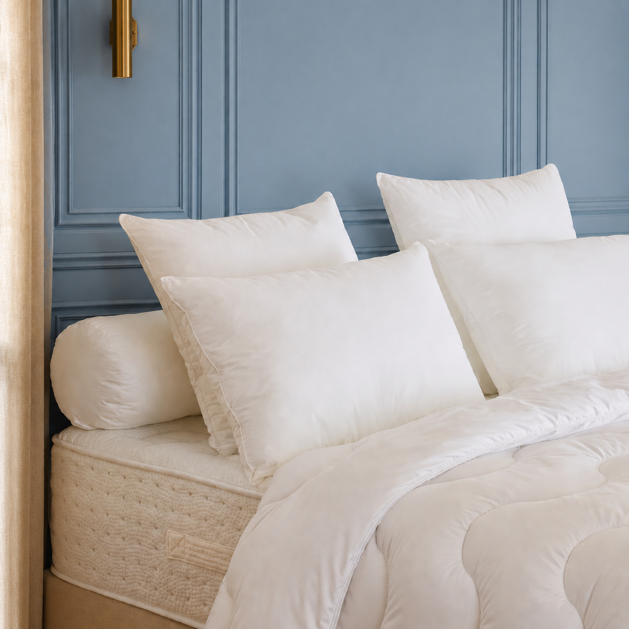 Oreiller Naturel 20% Duvet de canard - Ferme