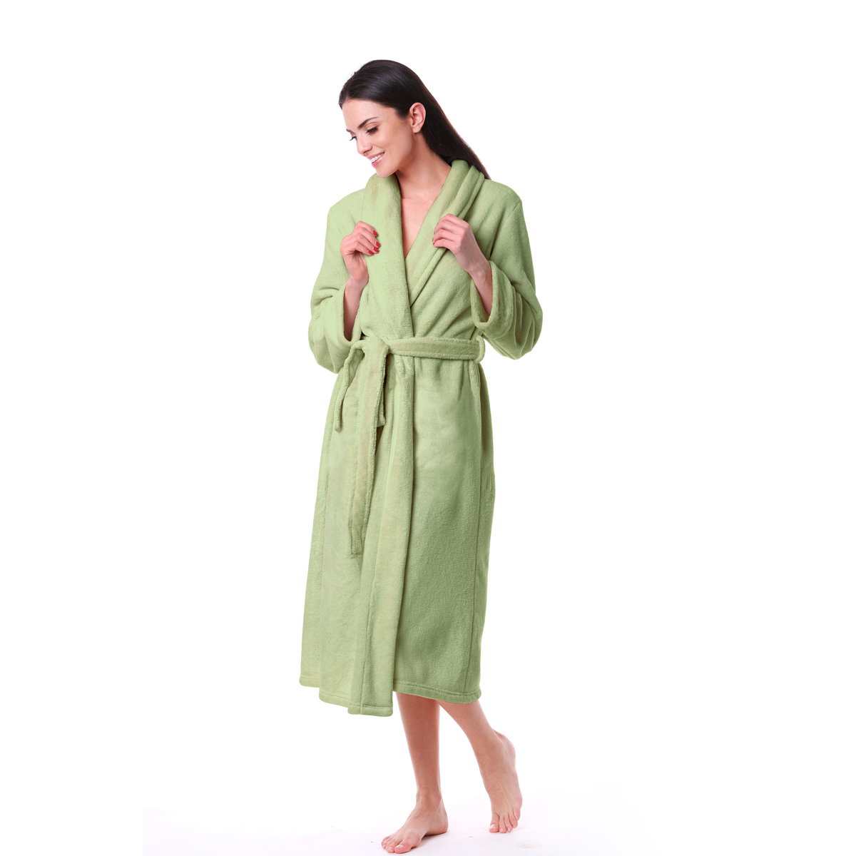 Peignoir DODO MINERAL - Coloris VERT ANIS