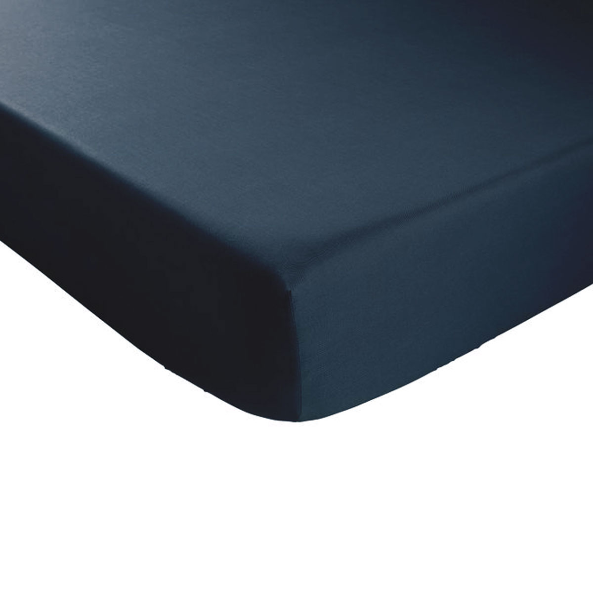 Drap housse Percale de coton thermorégulée Marine