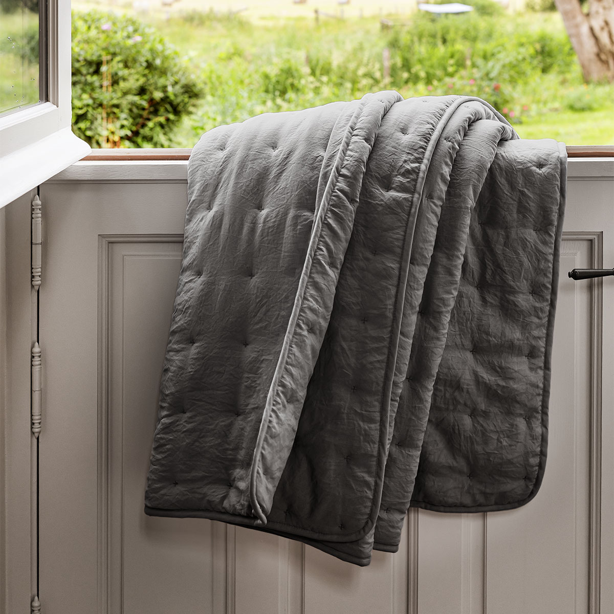 Plaid ANGKOR Ardoise