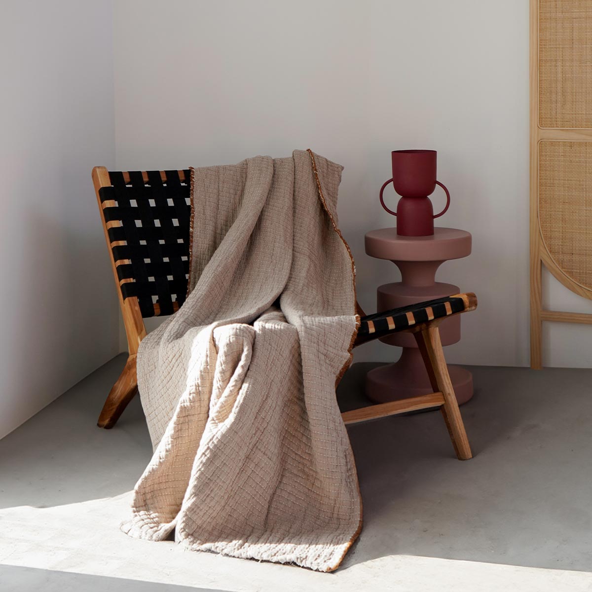 Plaid SEVILLE Bronze