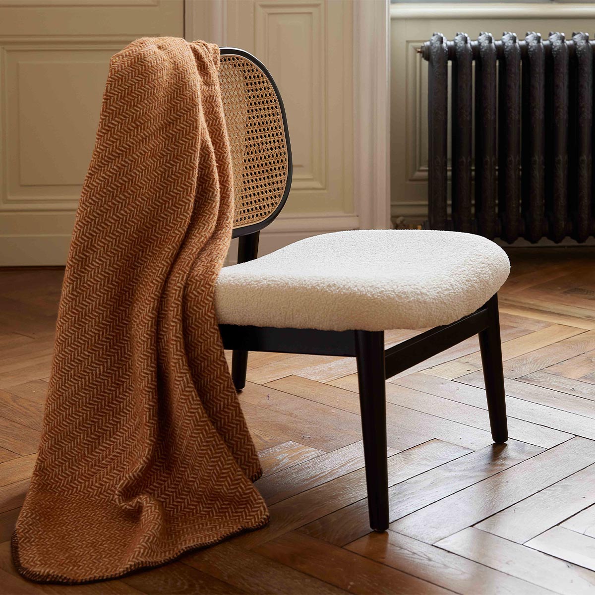 Plaid UZES Terre brûlée