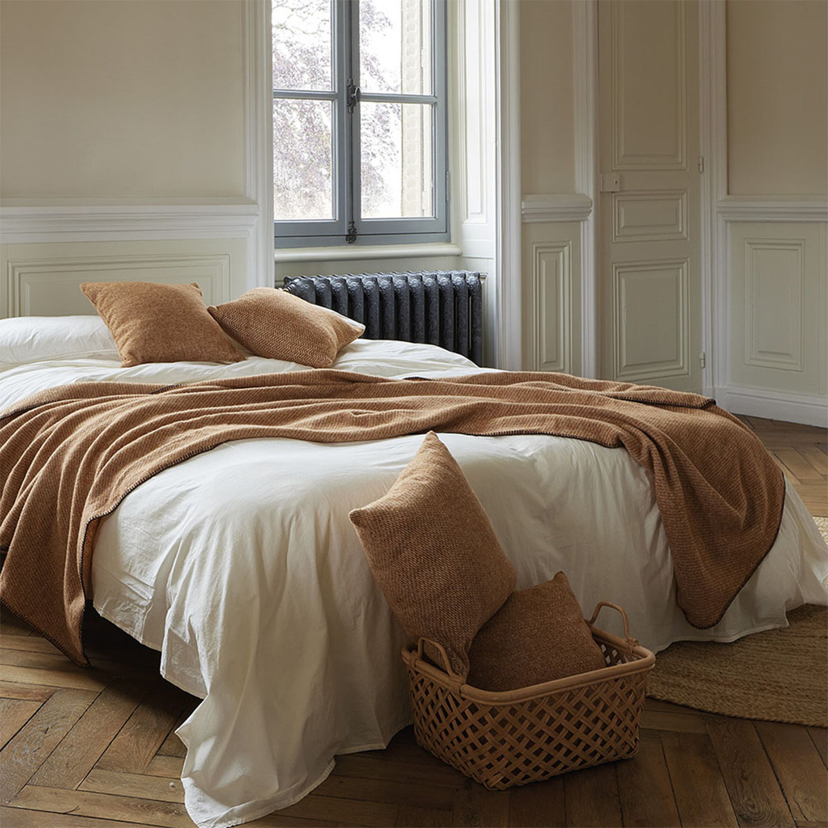 Plaid ISTRES Terre brûlée