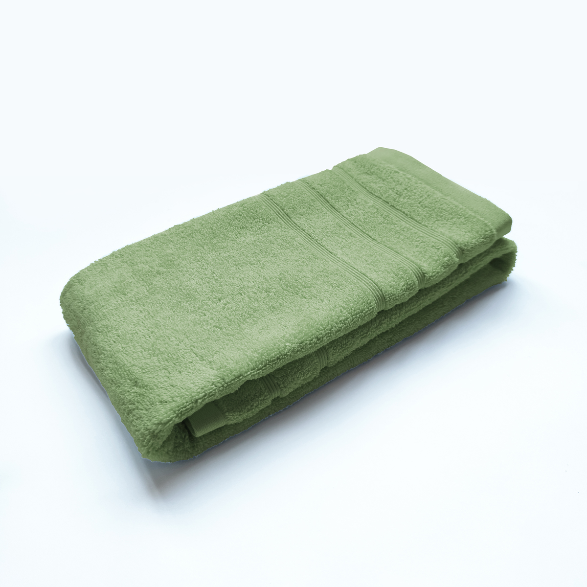 Serviette de toilette DODO MINERAL - Coloris VERT ANIS
